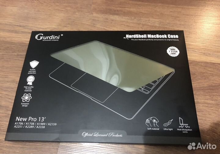 Чехол на macbook pro 13