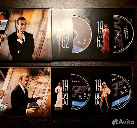 Коллекция Blu-Ray Бонд 50. Пятьдесят лет Бондиане