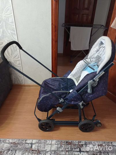 Детские санки коляска ника