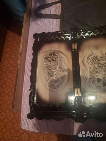 Нарды резные ручной работы