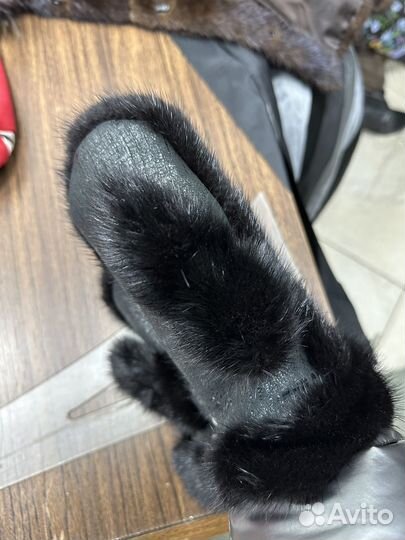 Норковые варежки