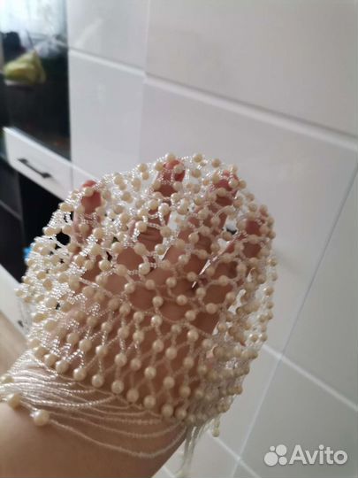 Шапочка из бисера