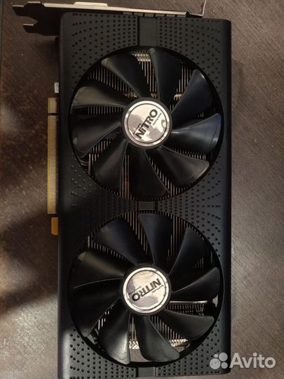 Видеокарта rx580 8gb 2048sp