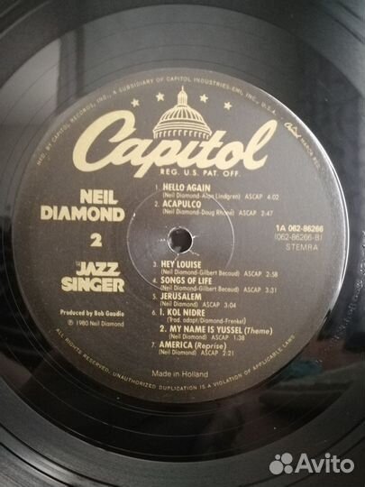 Пластинки Альбомы Neil Diamond (1)