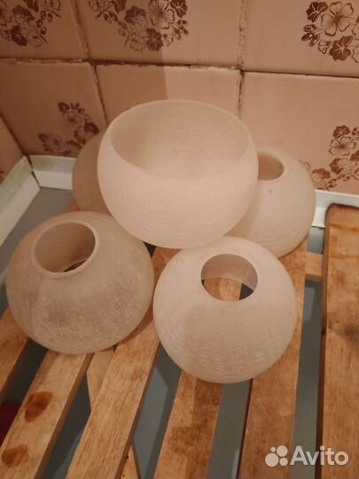 Плафоны для люстры 5 шт