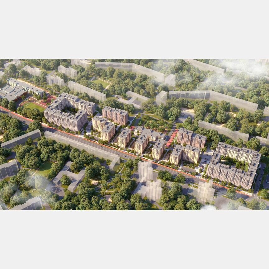 2-к. квартира, 64,9 м², 12/13 эт.