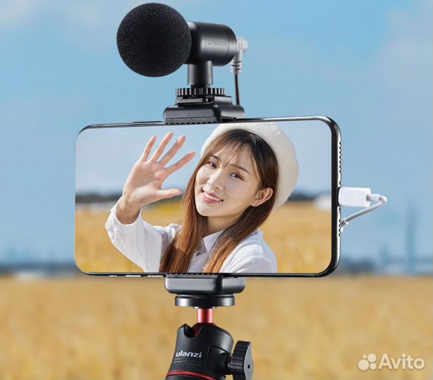 Микрофон Ulanzi Sairen Nano для фото видео экшн