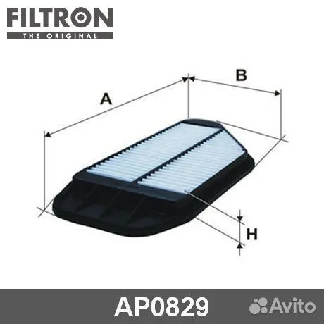 Воздушный фильтр AP0829 filtron