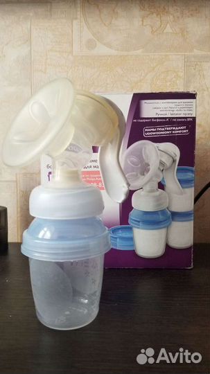 Молокоотсос avent ручной б/у