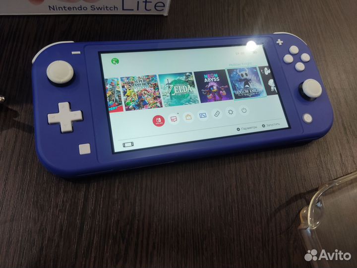 Прошитая Nintendo Switch Lite 160Gb+куча игр