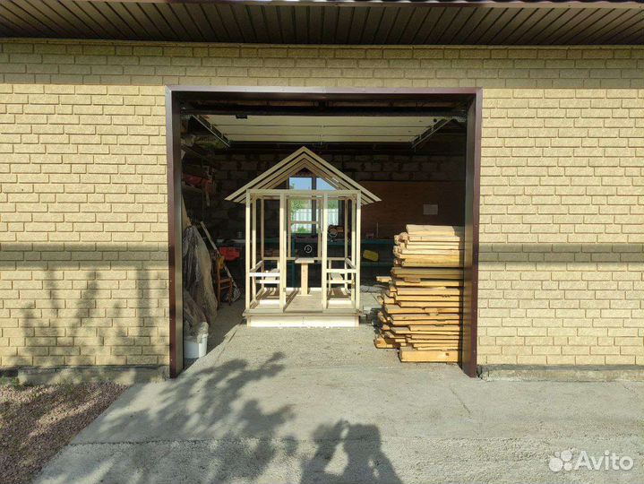 Детский домик для детской игровой площадки