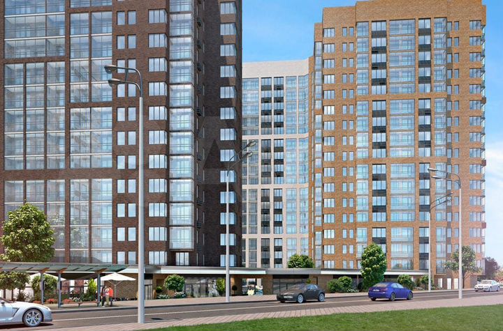 2-к. квартира, 49,8 м², 9/17 эт.