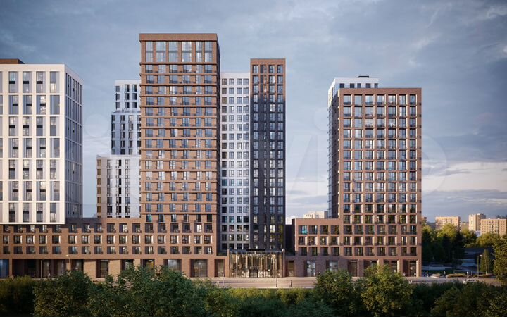 Апартаменты-студия, 17,5 м², 19/21 эт.