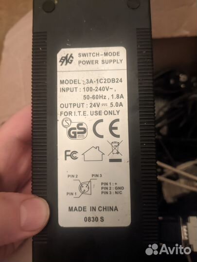 Блок питания Power supply 3A-1C2DB24 24 V 5A