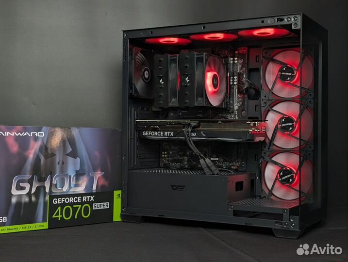 Топ пк Ryzen 5700X3D /RTX 4070S /32gb/B550