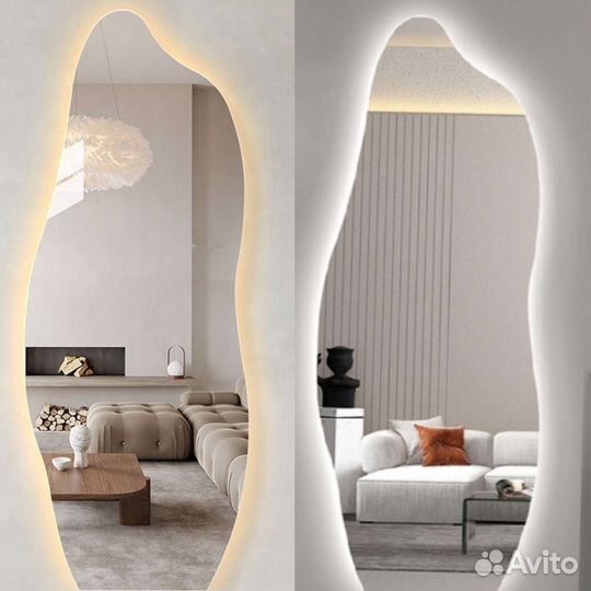 Зеркала с подсветкой и без подсветки