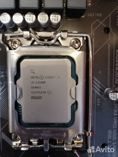 MSI PRO H610M-G DDR4 + i3-13100F (обмен)