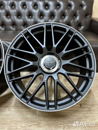 Новые разноширокие диски R22 5-112 amg