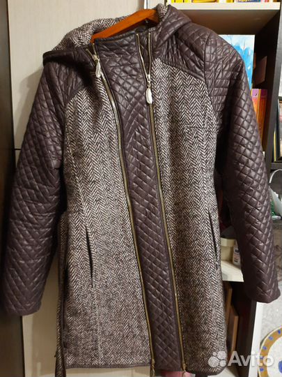 Женская верхняя одежда 46 48 и ботинки