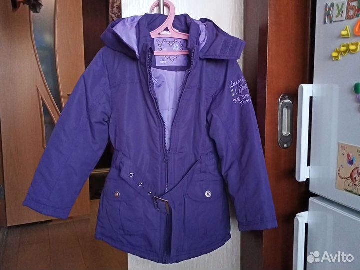 Куртка для девочки 116
