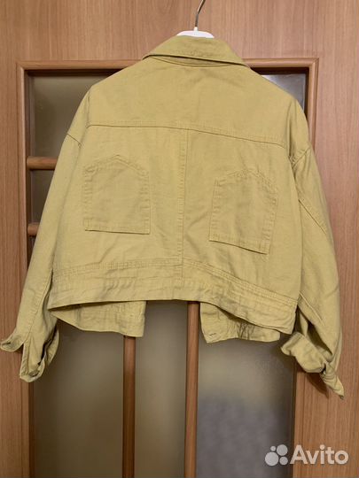 Джинсовка укороченная