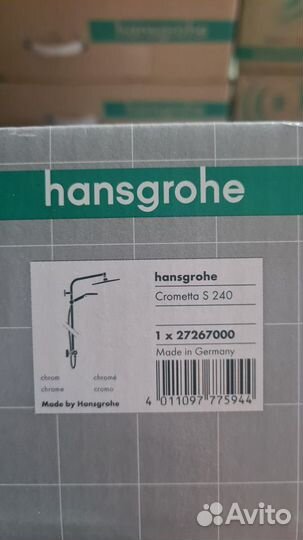 Душевая система hansgrohe 27267000