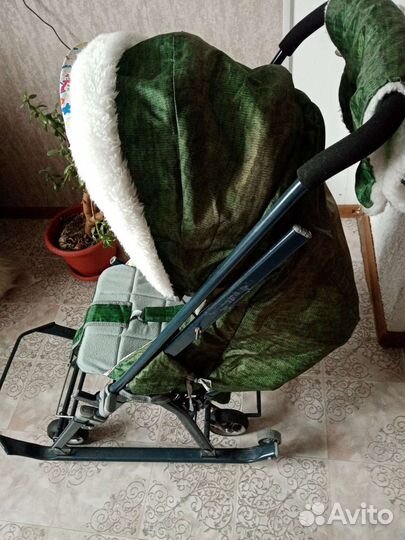 Продам санки коляску