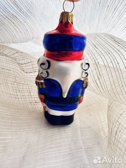 Ёлочная игрушке Щелкунчик-2 фирма Ёлочка из стекла