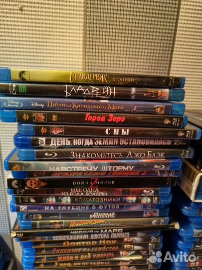 Blu-ray диски разные