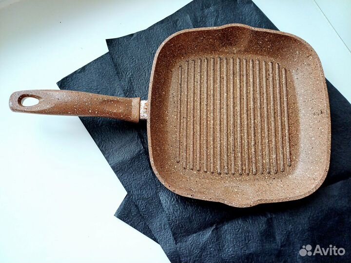 Сковорода гриль газ 26 см