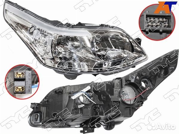 Фара citroen C4, citroen C4 04-11