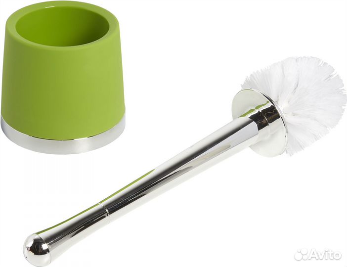 Ёршик для унитаза Альма цвет зелёный