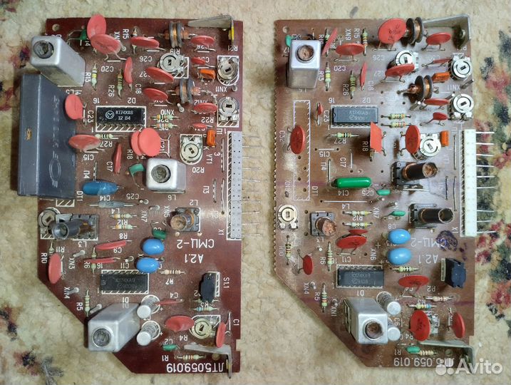 Блоки цветного телевизора СССР