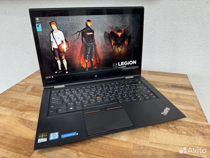 Сенсорный Lenovo Yoga i5-6300U 8Gb DDR4 SSD 512Gb