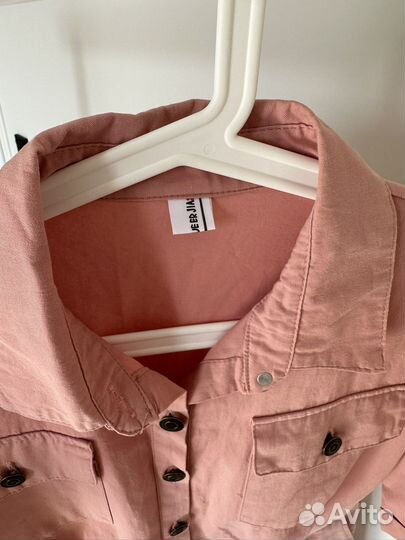 Женский розовый комбинезон 44 46