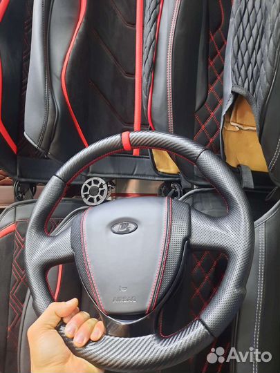 Руль на LADA Granta FL kalina sport