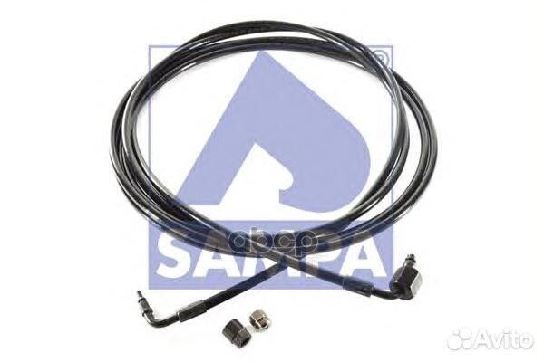 Шланг гидравлический подъема кабины L4460 мм V