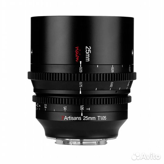 Объектив 7artisans 25mm T1.05 P/L/S (L Mount)