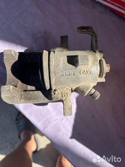 Суппорт задний skoda octavia тур 1.8