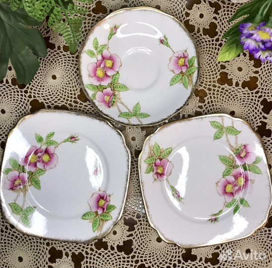 Антикварные тарелочки Royal Albert Англия