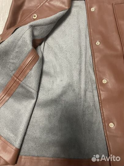 Кожаная юбка