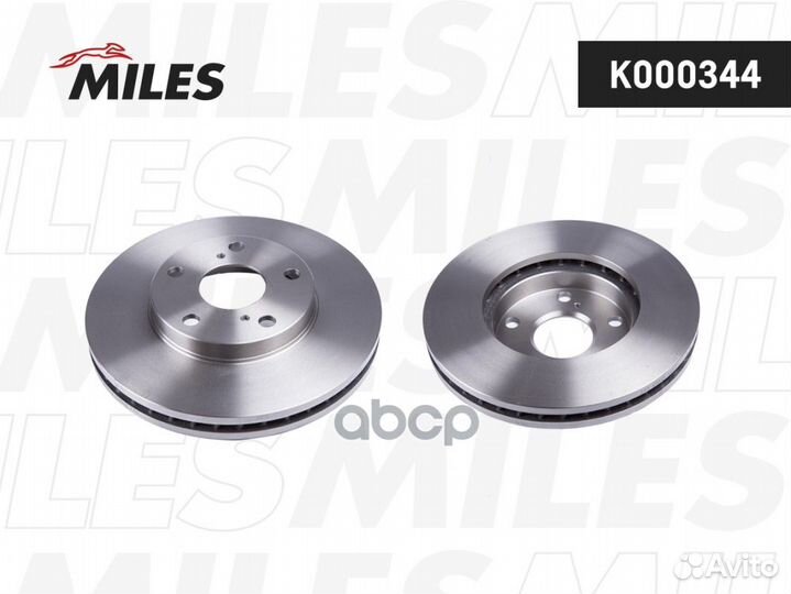 Диск тормозной передний D275мм. toyota avensis