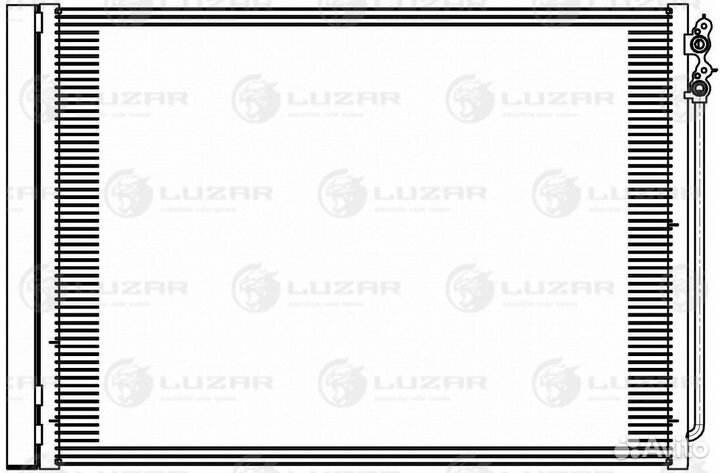 Радиатор кондиционера BMW 5 (F10) 10, BMW 7 (F01)