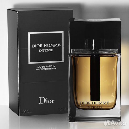 Dior intense 100мл новые мужские