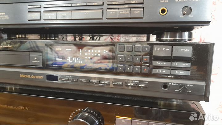 Sansui AU-607i+sansui CD-607i