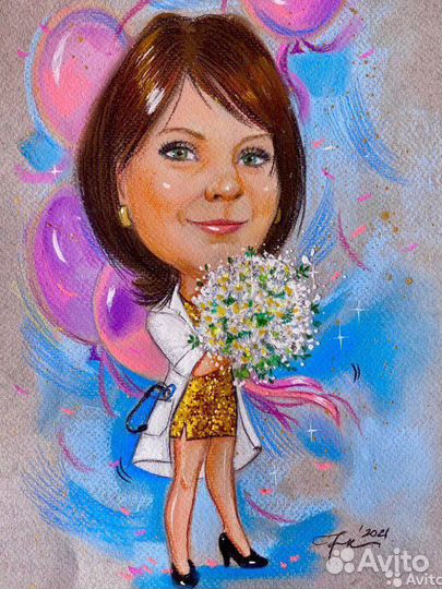 Шарж,шаржист на мероприятие