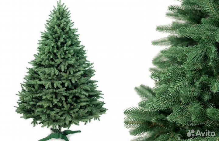 Елка искусственная новогодняя + гирлянда