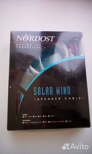 Кабель Nordost Solar Wind (made in USA )