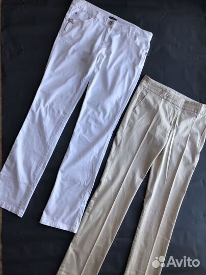 Брюки белые женские летние Motivi