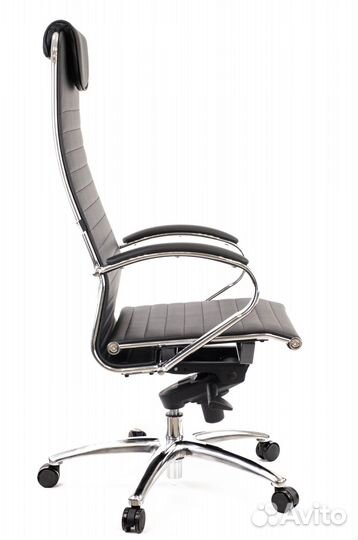 Кресло руководителя Everprof deco Экокожа Черный